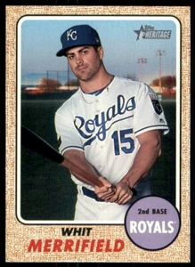 Topps Heritage #616 Whit Merrifield 2017 - Imagen 1 de 2