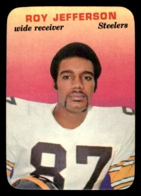 1970 Topps Super Glossy Football #17 Roy Jefferson NM/MT *d3 - Image 1 of 2