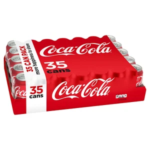 Coca-Cola Classic Coke Soda, 12 fl oz, paquete de 35 latas - Imagen 1 de 9