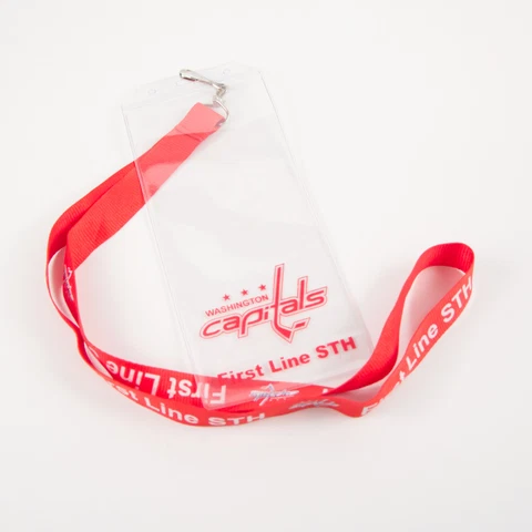 Washington Capitals LANYARD and Ticket Holder - First Line STH Cover