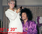 Jimi Hendrix Hair Salon Spa Barber Photo 2 Decor Stylist Poster 16" x 20"