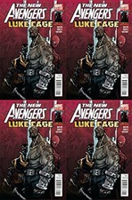 The New Avengers: Luke Cage #1 (2010) Marvel Comics - 4 Comics
