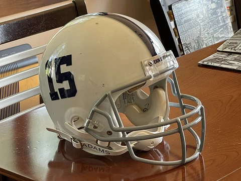 PENN STATE NITTANY LIONS RIDDELL VSR-1 FULL SIZE FOOTBALL HELMET - THROWBACK Cover