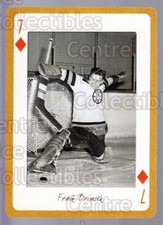 2005 Boston Bruins Legends Playing Card #46 Frank Brimsek