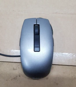 DELL MOCZUL USB WIRED MOUSE WITH 6-BUTTONS + ADJUSTABLE DPI - GREY AND BLACK - Picture 1 of 4