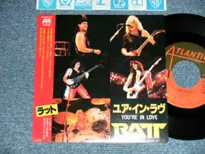RATT Japan 1985 P-2015 NM 7"45 YOU'RE IN LOVE - Bild 1 von 8