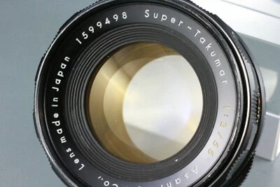 ASAHI Super Takumar 55mm F2 M42 Mount Pentax From Japan #149 - Image 1 of 4