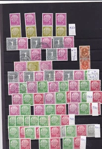 0052 Germany ( Bundespost) MNH/used Nice lot combinations high cat.val. scan - Picture 1 of 1