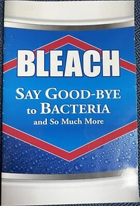 Bleach Say Good-Bye To Bacteria And So Much More By Betsy Rosen Elliot 2009 PB - Imagen 1 de 3