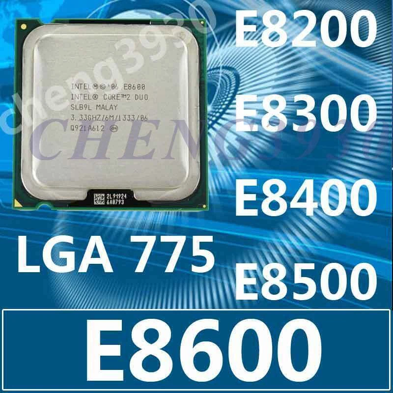 Intel Core 2 Duo e8200 e8300 e8400 e8500 e8600 Wholesale LGA 775 CPU Processor - Image 1 of 4