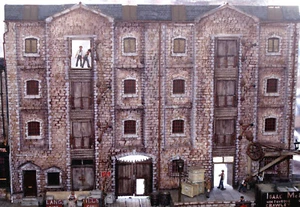 Stone warehouse V3set UNPAINTED OO Scale Langley Models Kit 1/76 Building - Picture 1 of 3