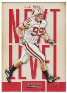 2016 Panini Classics The Next Level #22 J.J. Watt Texans Wisconsin Badgers 22156