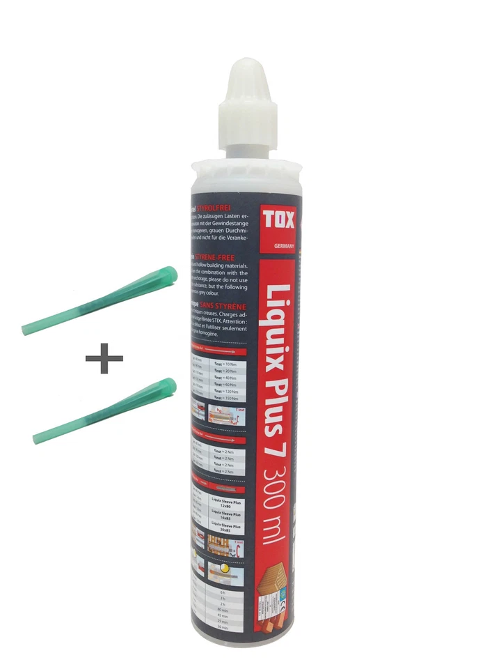 Injektionsmörtel TOX Mörtel Verbundmörtel Kartusche 300ml - Bild 1 von 1