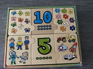 Zahlen Puzzle Playtive Junior 1-10 Holz