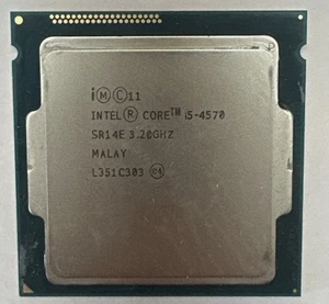 4Th Gen Intel Core i5-4570 LGA 1150 CPU Processor SR14E 3.20Ghz Quad Core - Picture 1 of 2
