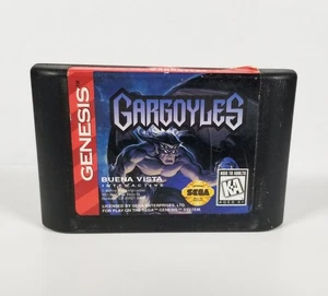 Sega Genesis Gargoyles - Videojuego Auténtico - PROBADO - ENVÍO RÁPIDO - Imagen 1 de 8