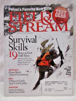 Field & Stream Magazine February 2006 Survival Skills Giant Bucks Hunt From Hell - Image 1 of 4