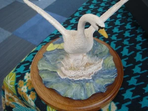 John Beswick Schwan Figur Happy Landings Countryside Serie Vintage Skulptur - Bild 1 von 2