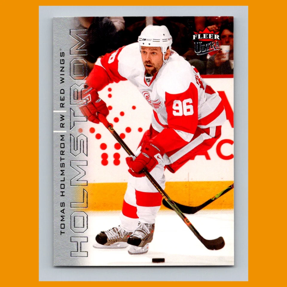 Tomas Holmstrom #188 2009-10 Ultra Detroit Red Wings Hockey Card NHL - Image 1 of 3