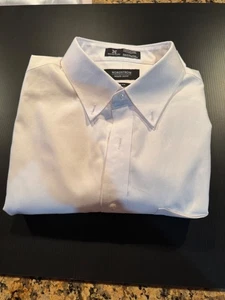 Nordstrom's White, Long Sleeve Shirt, Size Large (16 1/2 -  32-33) Trim Fit - Picture 1 of 6