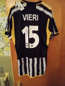 Camiseta Christian Vieri Juventus FC Adidas Auténtica Beckett (BN20254) - Imagen 1 de 8