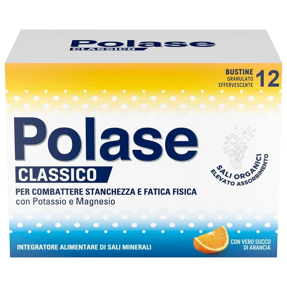 Polase Classico Magnesio e Potassio Integratore Alimentare Sali Minerali Gusto A - Immagine 1 di 1