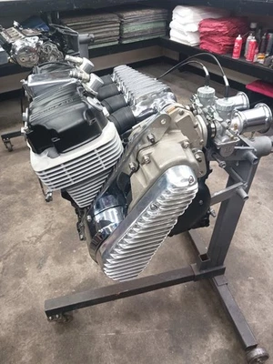 Honda cb750 sohc "DROUIN" Supercharger and finned cover set.   Cafe. Show bike. - Image 1 of 4