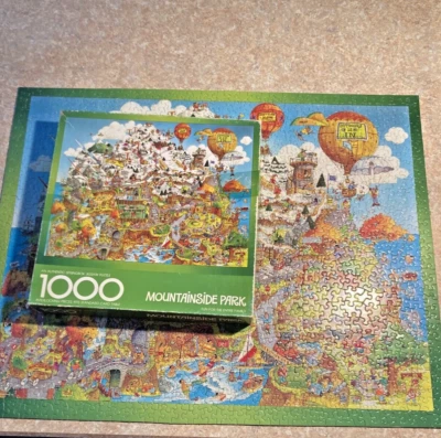 Springbok 1979 1000 piezas de colección Rompecabezas Mountainside Park 100 % Bob Martin PZL5914 Foto 1 de 4