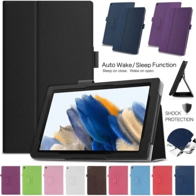 Case For Samsung Galaxy Tab A / A7 A7 Lite / A8 Tablet Folio Leather Stand Cover - Image 1 of 4