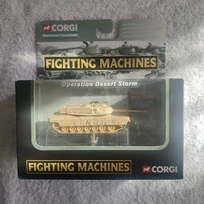 CORGI FIGHTING MACHINES OPERATION DESERT STORM M1 ABRAMS MBT US ARMY (B613) - Image 1 of 3