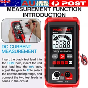 HT123 Automatic Digital Multimeter High-precision Universal Auto-Ranging Tool ES - Picture 1 of 36