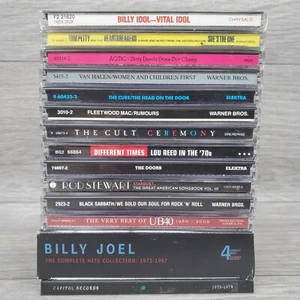 (17 LOT ROCK, CD) AC/DC - Black Sabbath - The Doors - The Cult - Picture 1 of 10