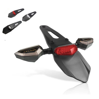 Rear Fender Brake LED Turn Light For Suzuki DRZ400S/400E/400SM DR250R 2000-2020 - Image 1 of 4