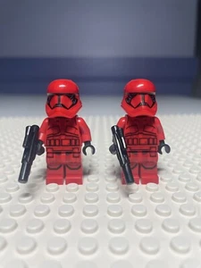 LEGO Star Wars - Minifigure Sith Trooper, Episodio 9 (75256/75266) Lotto di 2 - Foto 1 di 5