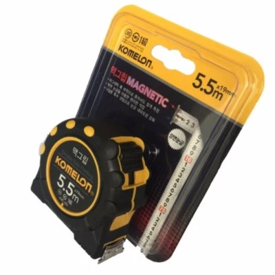 Komelon Mag Grip Tape Measure 5.5m x 19mm Rulers KMC-32D kor - Image 1 of 3