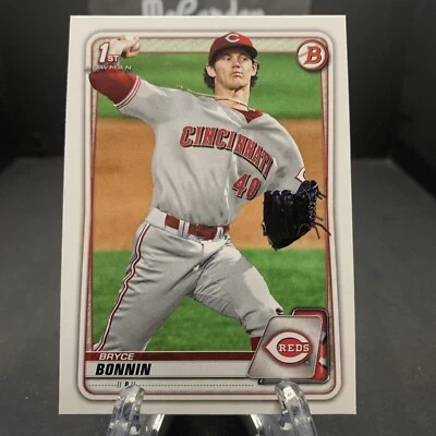 2020 Bowman Draft Bryce Bonnin #BD-74 Cincinnati Reds - Image 1 of 2