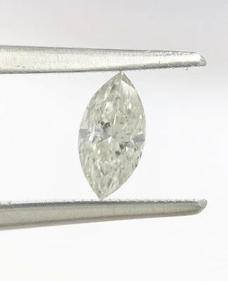 Marquise Shape Diamond 0.39 Ct I I1 Natural loose Solitaire Bridal Engagement - Image 1 of 4