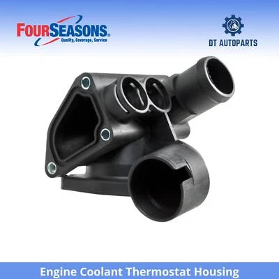 Carcasa termostato refrigerante motor Volkswagen Golf 1999-2005 4 estaciones 2000 Foto 1 de 4