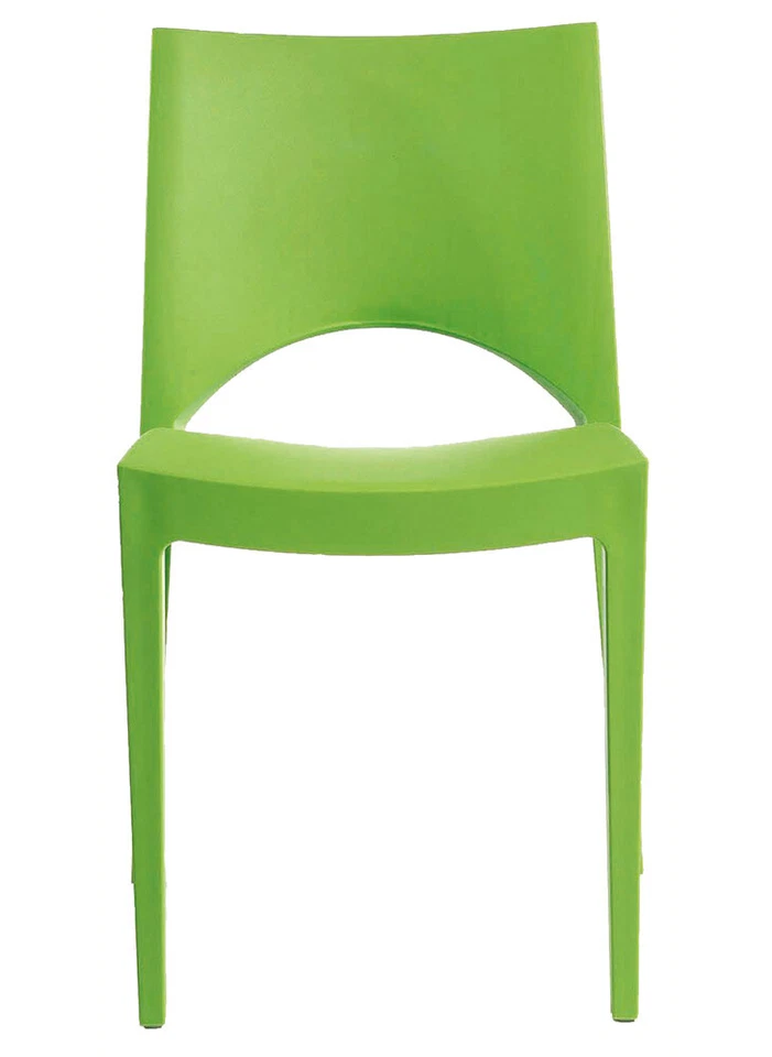 GRANDSOLEIL Paris Sedia in Popipropilene - Verde Mela