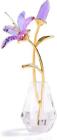Purple Lily Flower Wedding Anniversary Gift For Women Popular Figurine