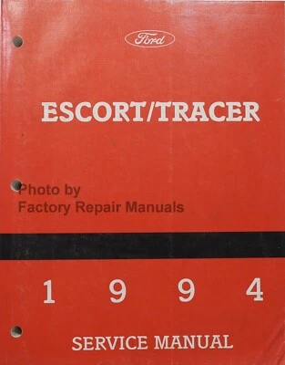 Ford Escort Mercury Tracer 1994 manual de reparación de taller de fábrica original Foto 1 de 3