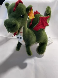 Steiff Rocky Dragon Premium Dragon Stuffed Animal Fantasy Animal Plush Toys - Picture 1 of 4