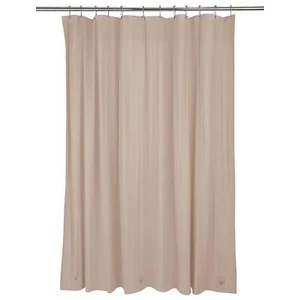PVC Heavy Shower Curtain Liner 12 Rust Resistant Metal 3 Weighted Magnet Hem ... - Picture 1 of 1