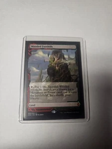 MTG Wooded Foothills Zendikar Rising Expeditions 004/030 Regular Mythic - Picture 1 of 3