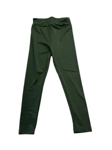Leggings S/M LuLaRoe niños SÓLIDO verde ejército se adapta a 2-8 suaves - Imagen 1 de 1