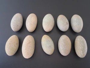 5pcs "Glow In The Dark" Tibetan Wealth-God Ancient Luminous Stone Old Dzi Bead - Picture 1 of 6