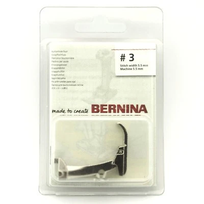 Bernina Standard Buttonhole Foot #0084477000 (#3N) Genuine New Style Machine - Image 1 of 3