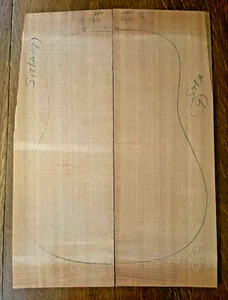Sitka Spruce Bearclaw Guitar Top for Dreadnaught Guitar, 30 Yr Old Top - Picture 1 of 2