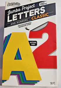 ArtSkills Jumbo Project LETRAS y Números CLÁSICO - Imagen 1 de 2