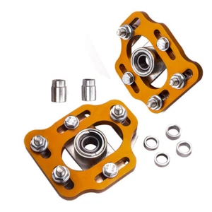 2Pcs Camber Plate Top Mount for Ford Mustang Cobra Shelby Roush Steeda 1979-1989 - Picture 1 of 11